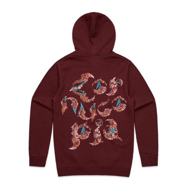 Björk - Cornucopia Hoody - Burgundy - Image 2