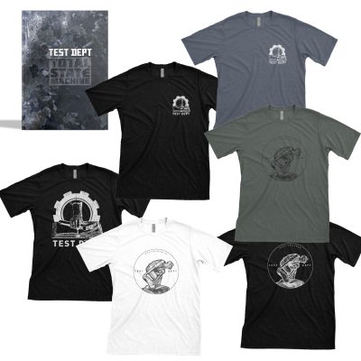 Test Dept - Book + T-Shirt Bundle